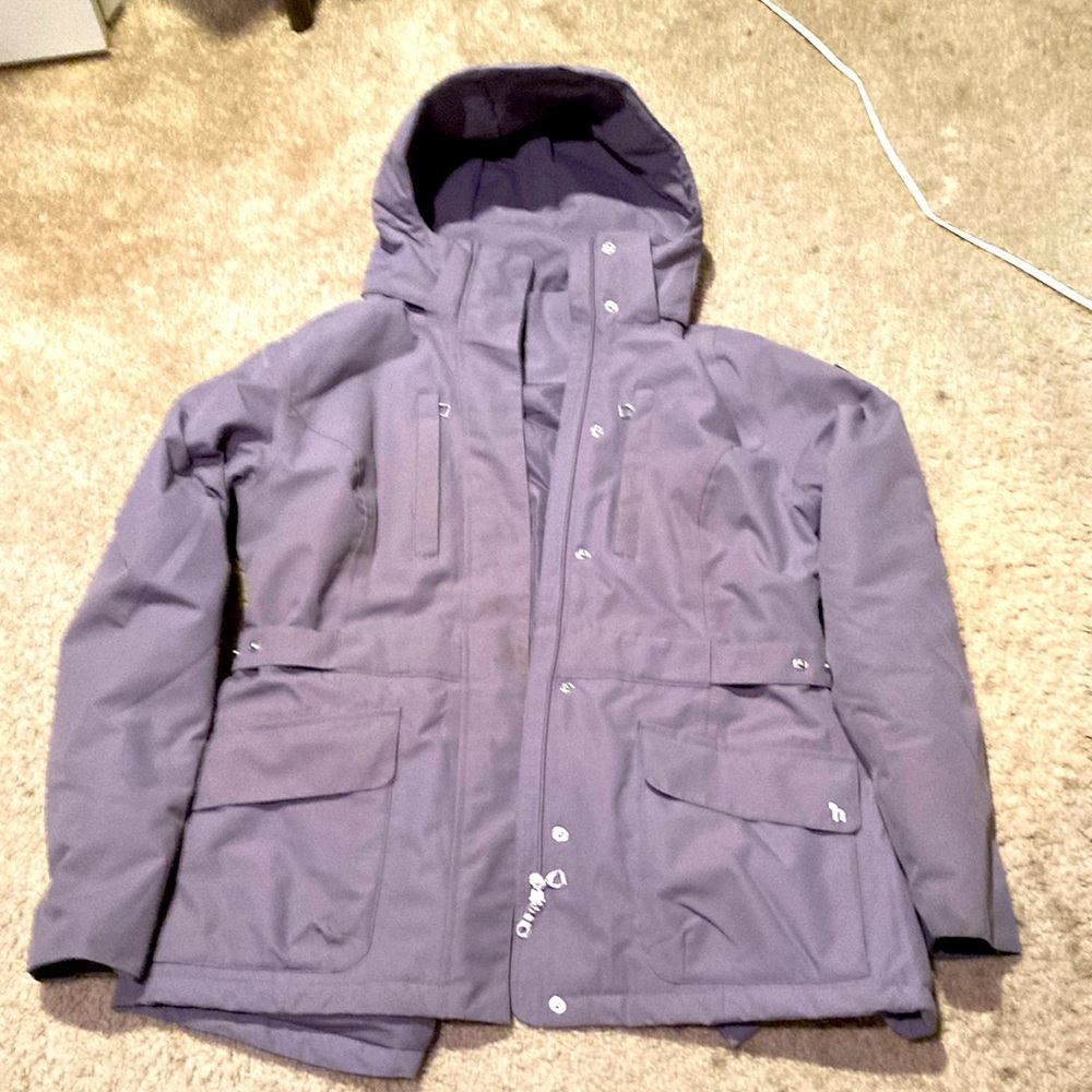 Horse winter riding coat. Lavender sz 12
